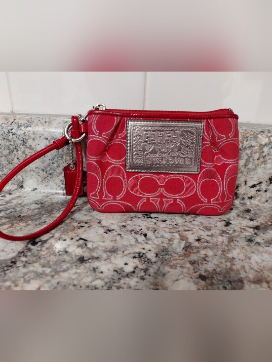 Coach Handbags - Coach Poppy Wristlet.ECU NO CALLOUTS